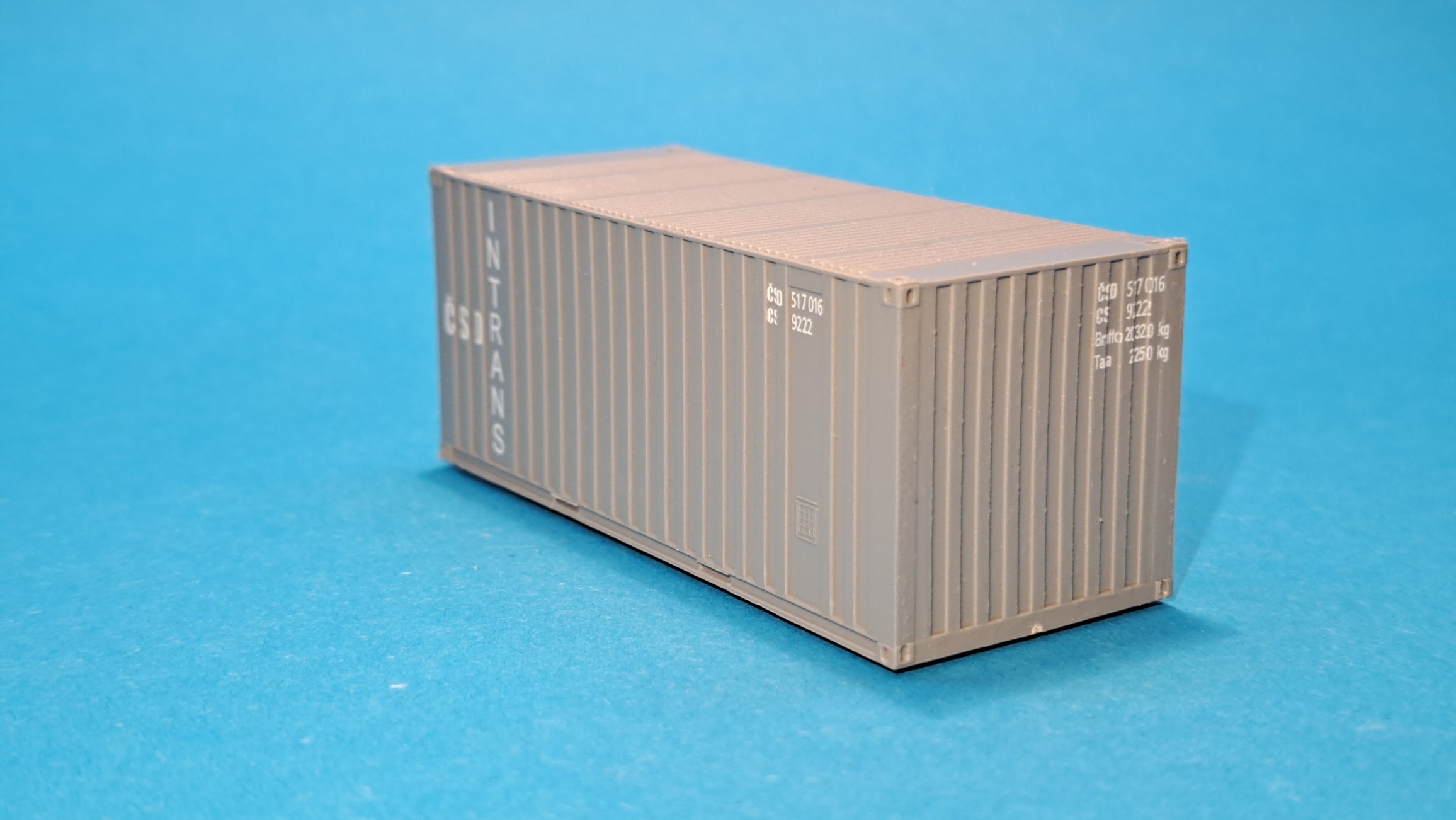Kontejner 20" ČSKD INTRANS - 1:87