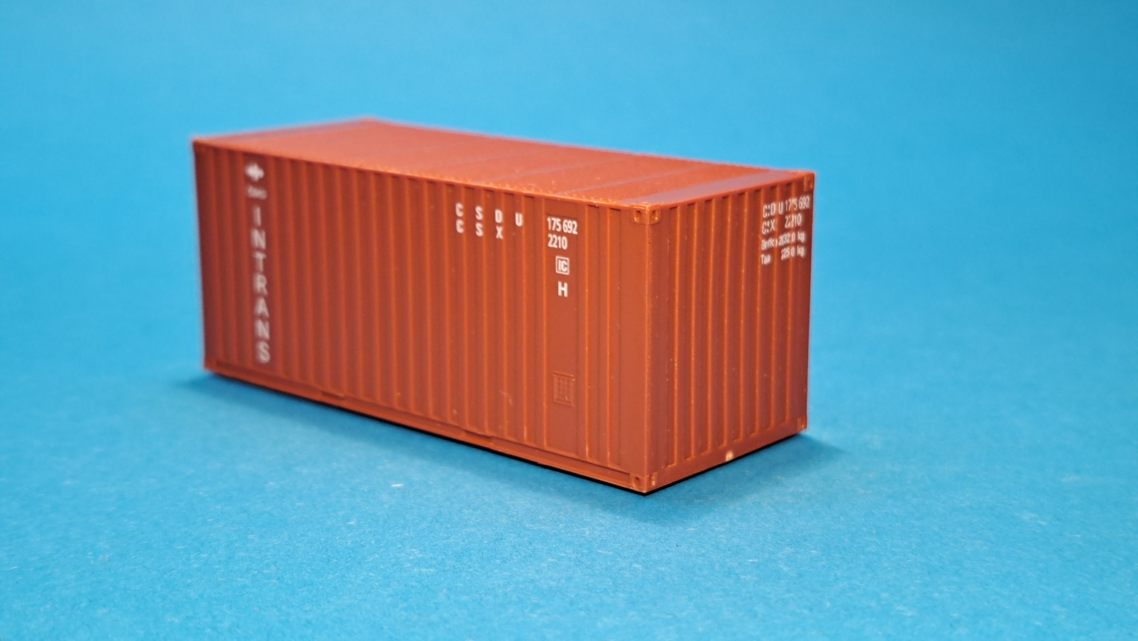 Kontejner 20" ČSKD INTRANS - 1:87
