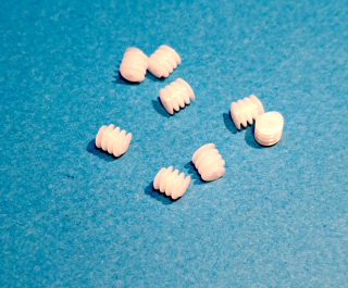 šnek - modul 0.3M - materiál POM
