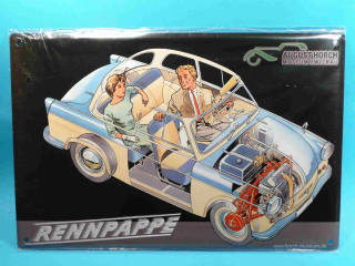 Trabant 601 bombírovaná - 20 x 30 cm