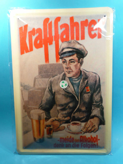 3D Kraftfahrer - 20 x 30 cm