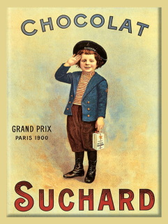 chocolat SUCHARD 20 x 30 cm