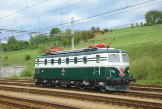lokomotiva E499.047 20 x 30 cm