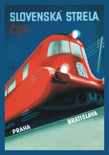 Slovenská Strela 20 x 30 cm