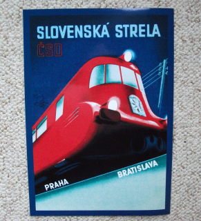 Samolepka 20x30 cm Slovenská Strela
