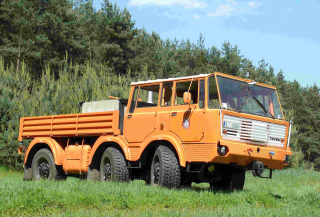 TATRA 813 6x6 - plechová cedule 20 x 30 cm