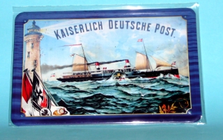 plechová cedule Kaiserlich Deutsche Post - 20x30 cm