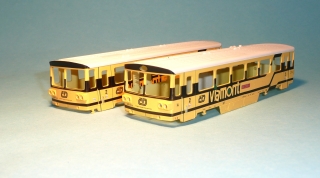 Polostavebnice makety Viamont 810 205-5 ČD + Blm 