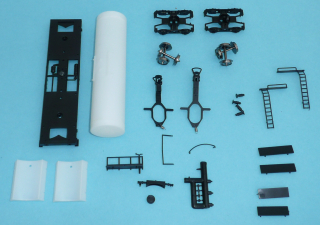 Stavebnice cisternového vozu řady Ra  - 1:87