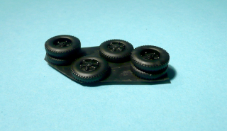 Škoda 706 - resinová sada kola TRILEX - 1:87