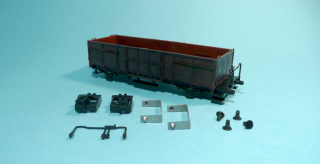 stavebnice vozu Vtr H0 1:87 - s plošinou