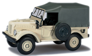terénní automobil GAZ 69 civilní - HERPA 1:87