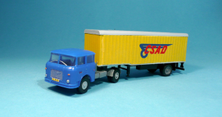 Škoda 706 TN + stěhovací návěs ČSAD - 1:87