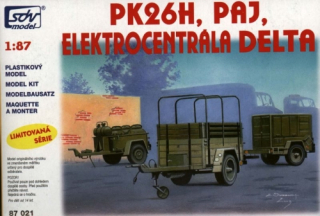 SDV 87021 - vojenské vleky - 1:87