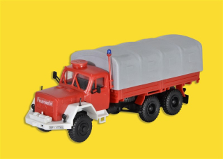 KIBRI - Hasiči - MAGIRUS Jupiter valník s plachtou - 1:87
