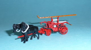 Ruční zápřahová stříkačka - 1:87 - sestavený model