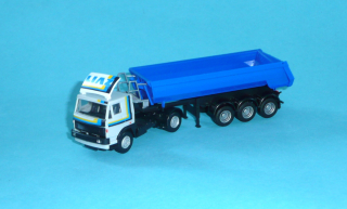 LIAZ tahač s 3-nápravovým návěsem Carnehl - 1:87