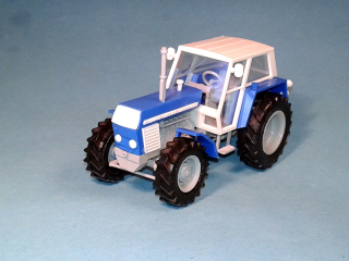 1:43 - traktor Zetor Crystal 12045 - modrý II. - stavebnice