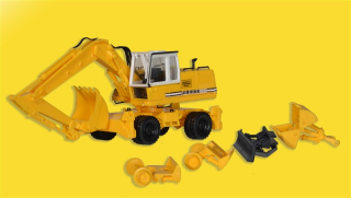 KIBRI 11264 - kolový bagr LIEBHERR A922 s příslušenstvím - 1:87