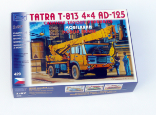 TATRA 813 4x4 Autojeřáb AD125 - 1:87
