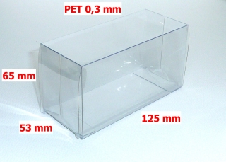 Krabička na modely 1:43 - 125x53x65 mm