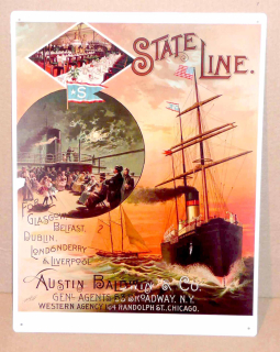 State Line 40 x 30 cm