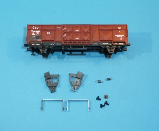 stavebnice vozu Vsr 4-06667 - ČSD - H0 1:87 