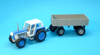 1:43 - valník BSS - P73 k traktoru Zetor Crystal 12045 - stavebnice