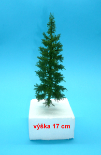 Strom jehličnatý - výška 17 cm