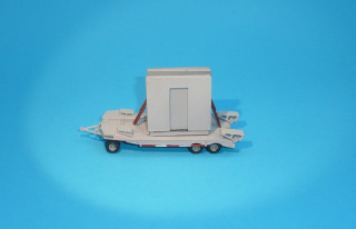 Podvalník P32 s nákladem panelů - 1:87