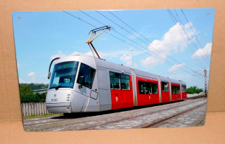 Tramvaj Porsche 20 x 30 cm