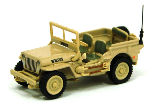 1:72 - Jeep 1/4 TON MILITARY VEHICLE USA 1944