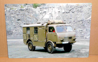 TATRA 805 zelená nástavba 20 x 30 cm