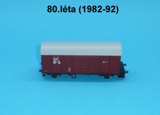 vagon M/Hks ČSD 80. léta - H0 1:87 - provozní stav
