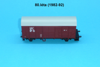 vagon M/Hks ČSD 80. léta - H0 1:87 - provozní stav