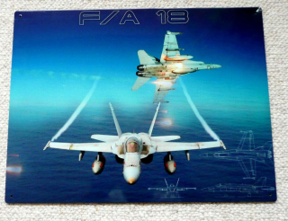 F/A 18  40 x 30 cm 