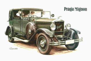 Nostalgie PRAGA Mignon  -    20 x 30 cm 