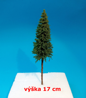 Strom jehličnatý - výška 17 cm
