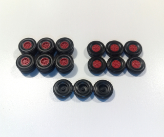 sada pneumatik a disků TRILEX pro ŠKODA 706 - červená