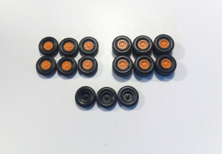 sada pneumatik a disků TRILEX pro ŠKODA 706 - oranžová