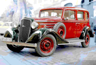 CHEVROLET 1930   20 x 30 cm 