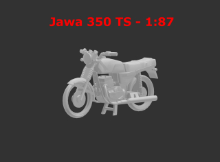 Jawa 350 TS - 1:87