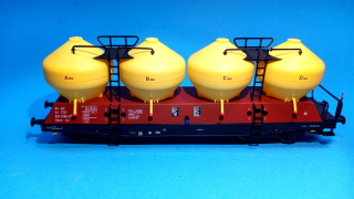 1:87 - vůz na přepravu cementu Uacs/Raj ČSD