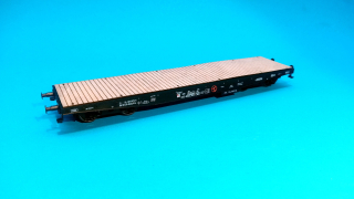 plošinový vůz Rmmp/Pao ČSD s klanicemi