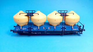 1:87 - vůz na přepravu cementu Uacs/Raj ČSD