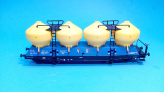 1:87 - vůz na přepravu cementu Uacs/Raj ČSD