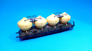 1:87 - vůz na přepravu cementu Uacs/Raj ČSD