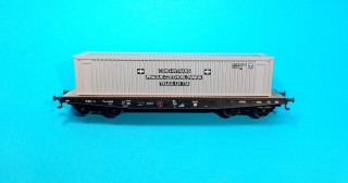 1:87 - vagon Pao se 40" kontejnerem ČSKD - INTRANS