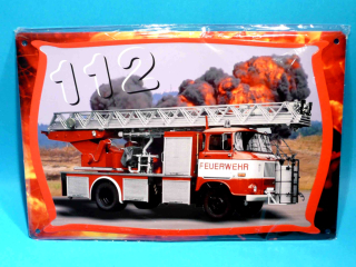 Feuerwehr  20 x 30 cm 