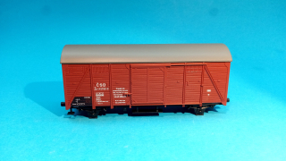 stavebnice vozu Ztr - ČSD - pronajatý vůz VELKÉ BŘEZNO - H0 1:87